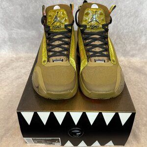 Air Jordan XXXIV “Zion” PE – Brown Kelp/Bright Crimson | Men’s Size 9 | New in B